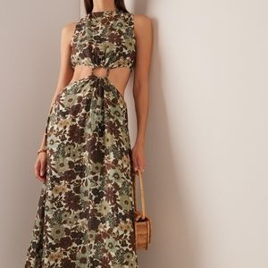 Sir the Label Cutout Midi Dress